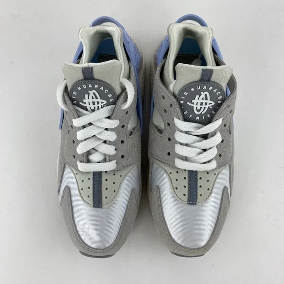 Nike Air Huarache Grey Celestine Blue Women's Sneakers Shoes DV6983-100 - Picture 11 of 12